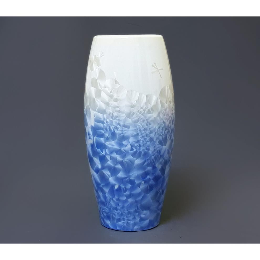 Lọ hoa men kết tinh Bát Tràng cao 30cm - K111