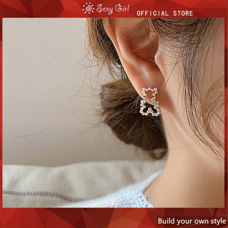 Khuyên Tai Hình Gấu Đơn Giản Và Dễ Thương Phong Cách Hàn Quốc Mới