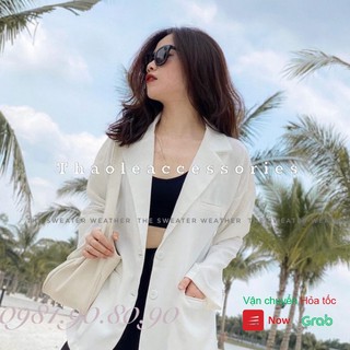 Áo vest-Áo blazer nữ dáng suông rộng chất vải cao cấp kiểu hàn quốc