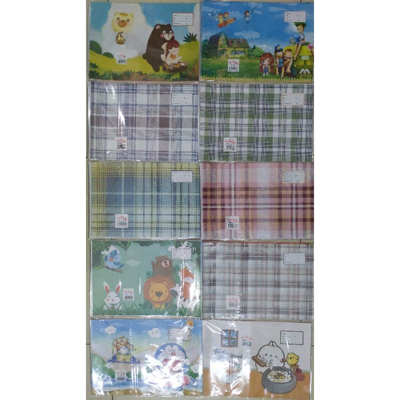 Giấy Bao hình có lồng kiếng sách/ tập khổ lớn (1xấp 10tờ)