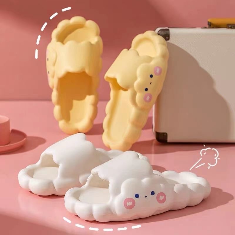 Dép đi trong nhà hình đám mây dễ thương thời trang mùa hè dành cho cặp đôi đủ size 36-41