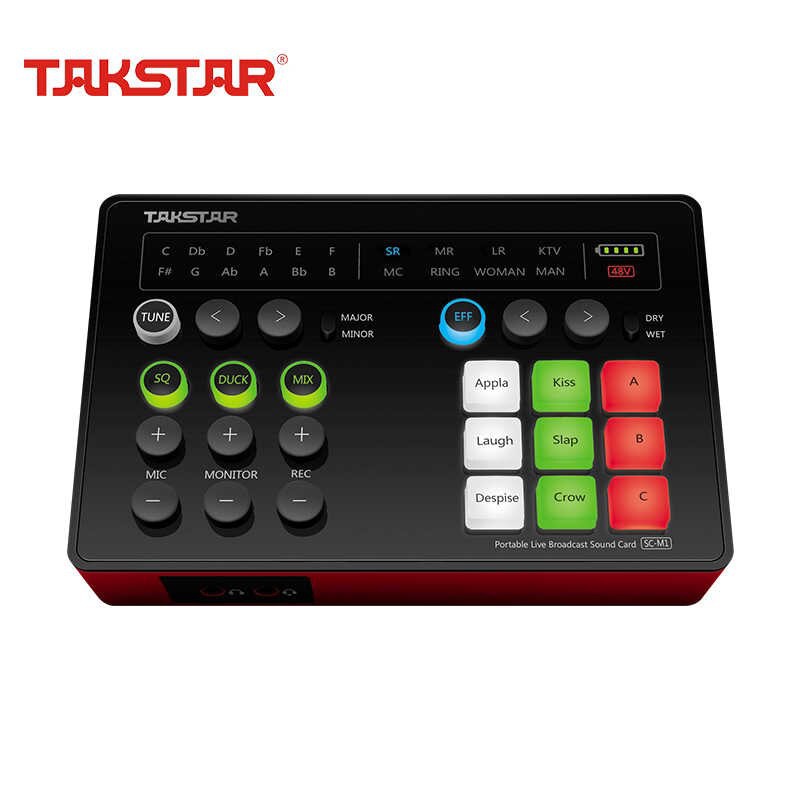 Soundcard hát karaoke online | Auto Tune Takstar SC-M1