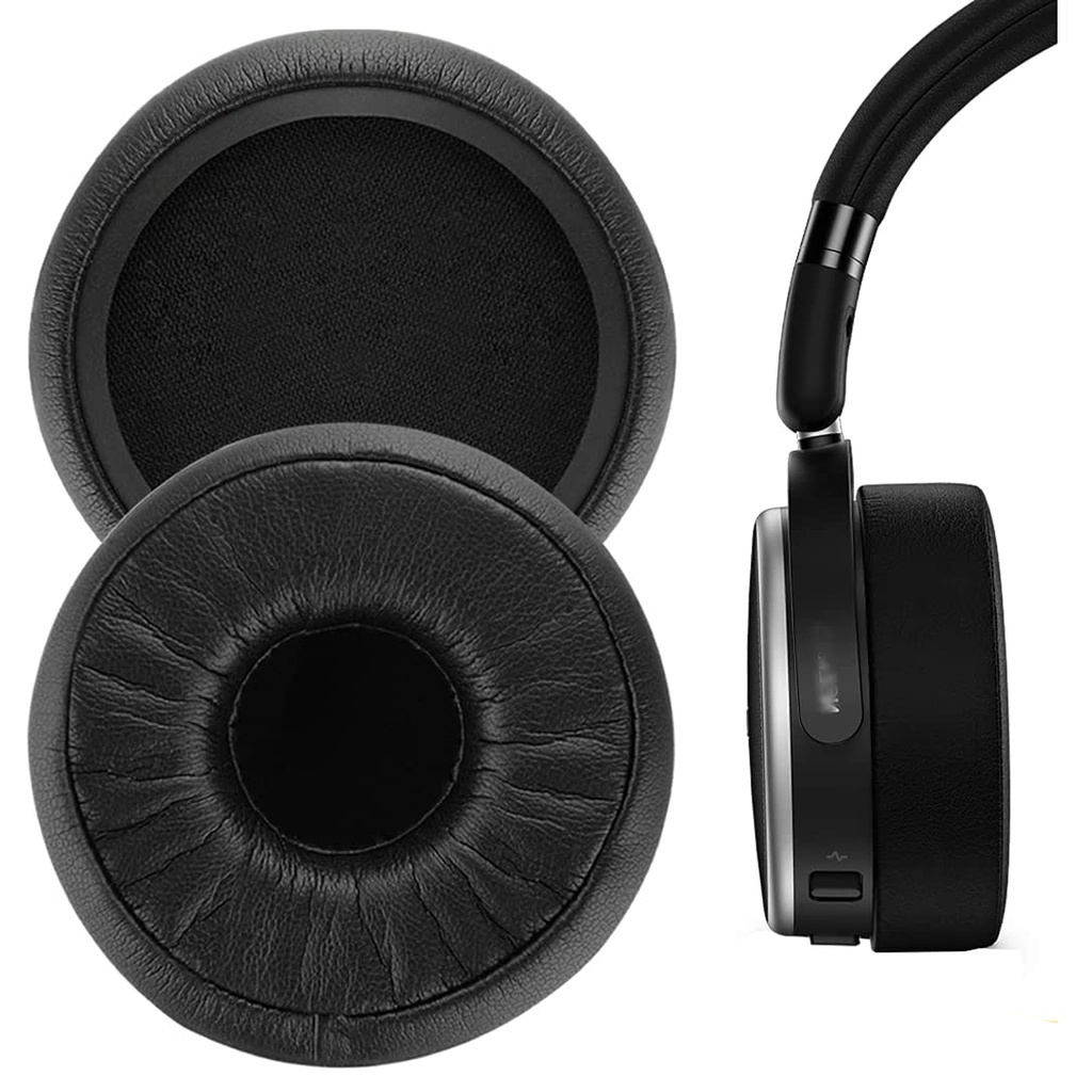 Cặp Mút Đệm Thay Thế Cho Tai Nghe Không Dây AKG N60NC Bằng Da