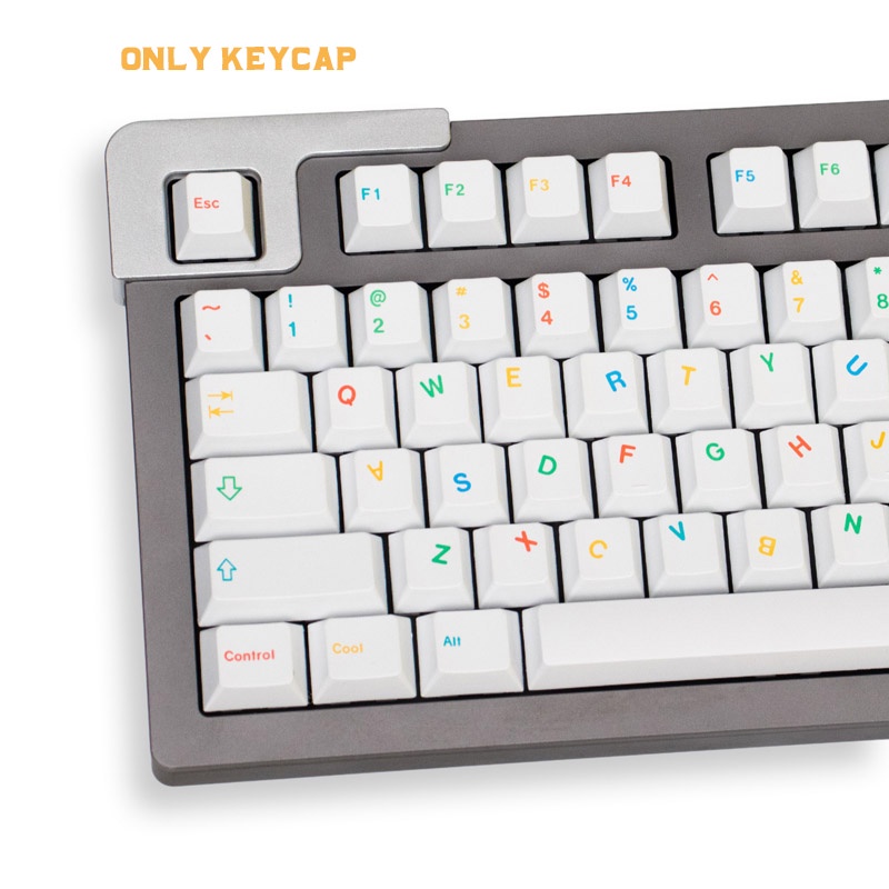 Bàn Phím Cơ 136 Phím PBT 1.5U Ctrl Alt Dành Cho Trẻ Em