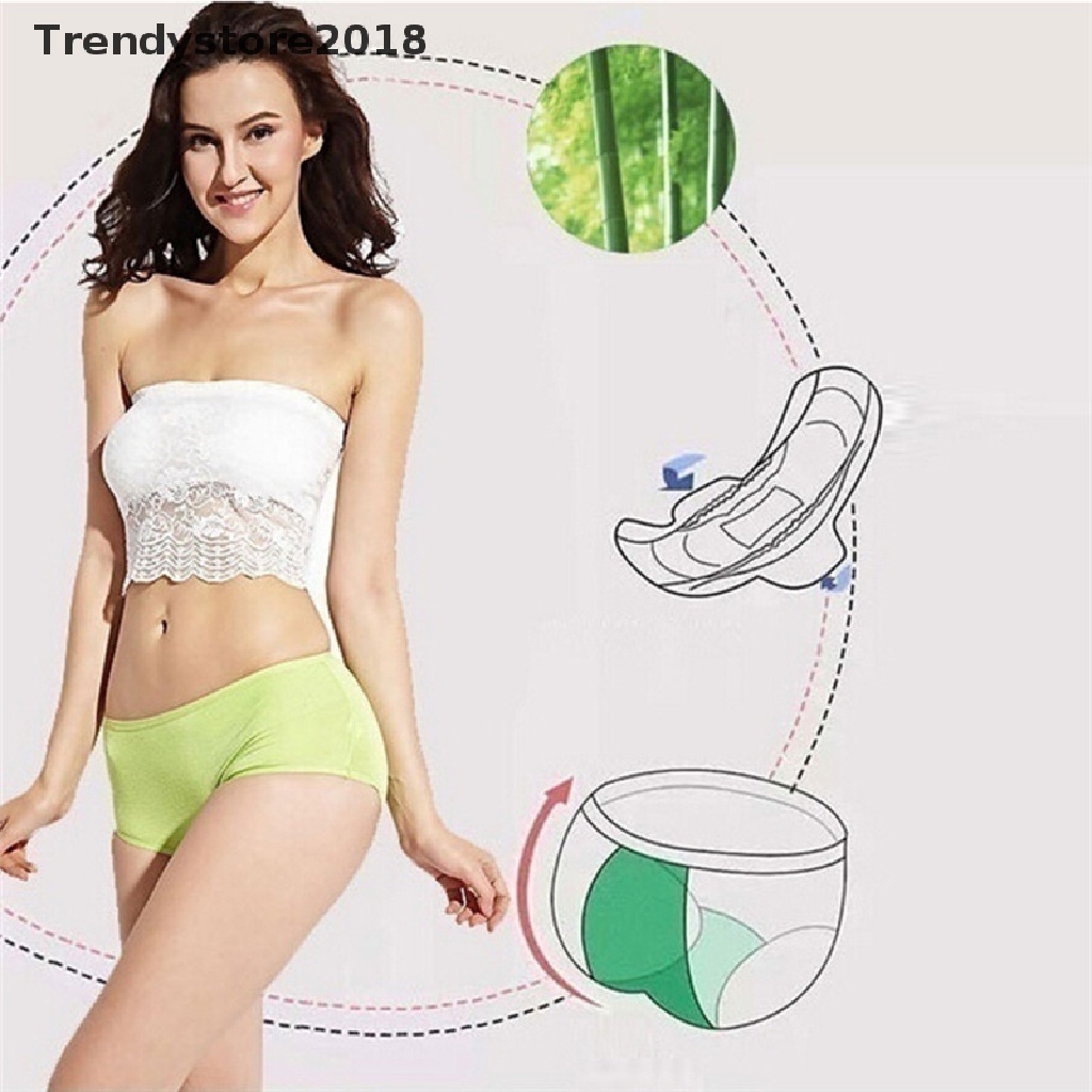 Quần lót kinh nguyệt không đường may thời trang nữ 2018