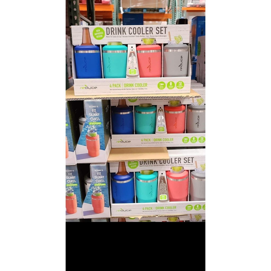 LY GIỮ LẠNH REDUCE 4 IN 1 MULTI-USE DRINK COOLER
