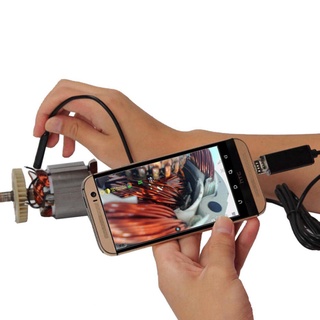 Camera Nội Soi Mini Android Borescope 1 / 2 / 3m Chống Thấm Nước Cổng Usb
