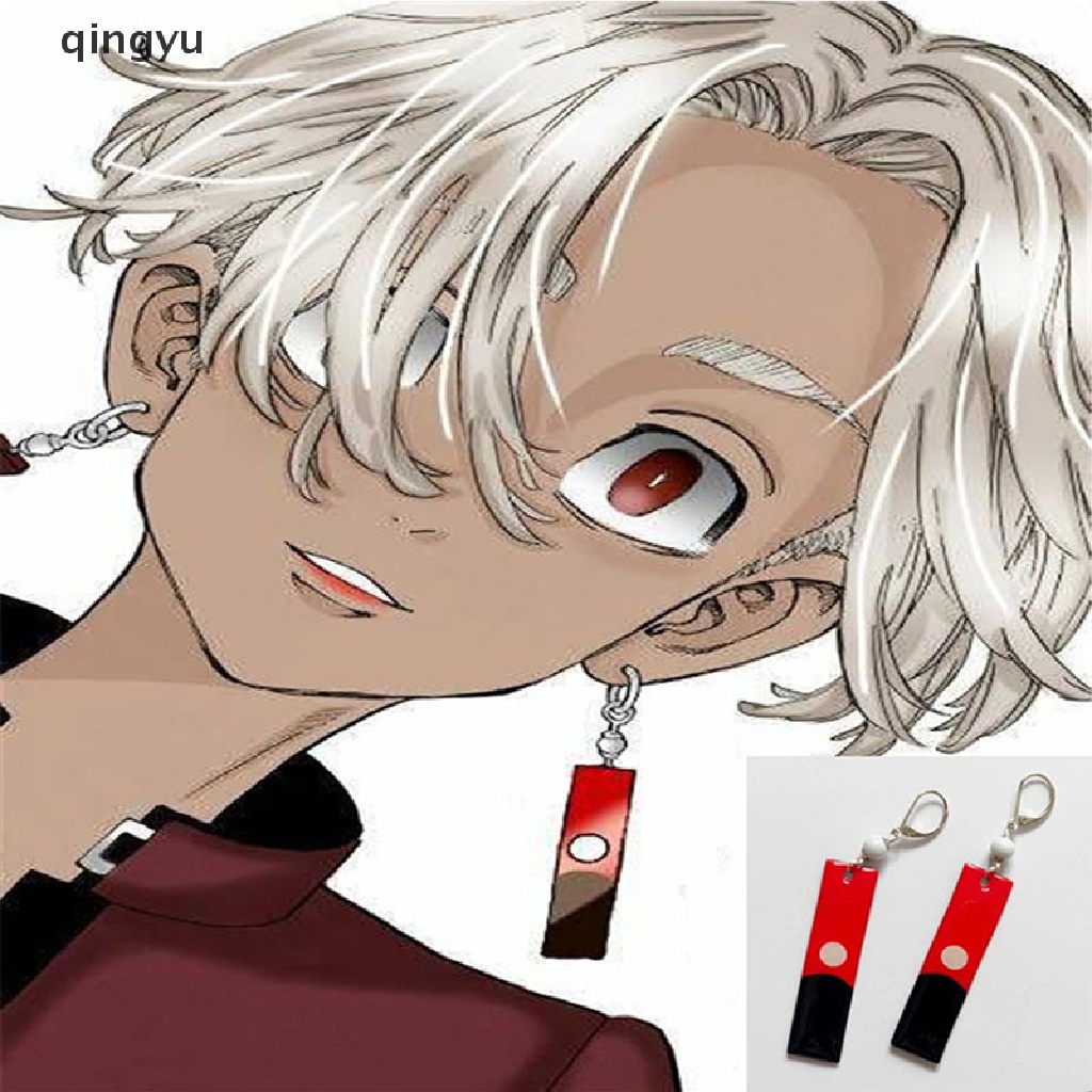 Qingyu Khuyên Tai Acrylic Họa Tiết Anime Tokyo Revengers Izana Kurokawa