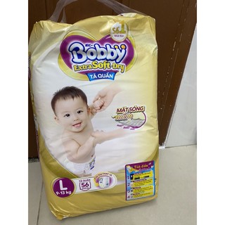 Tã quần bobby extra soft dry l56