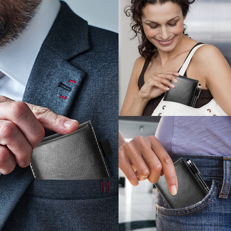 Bộ 10 Giá Đỡ Sổ Tay Bỏ Túi Bằng Kim Loại Màu Đen Kèm Bút Và Bút