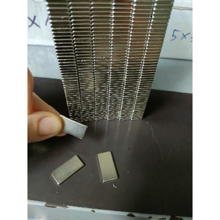 Nam châm hình chữ nhật 20x10x2mm, nam châm dẹt mỏng, nam châm hít tủ lạnh, bìa, gỗ...