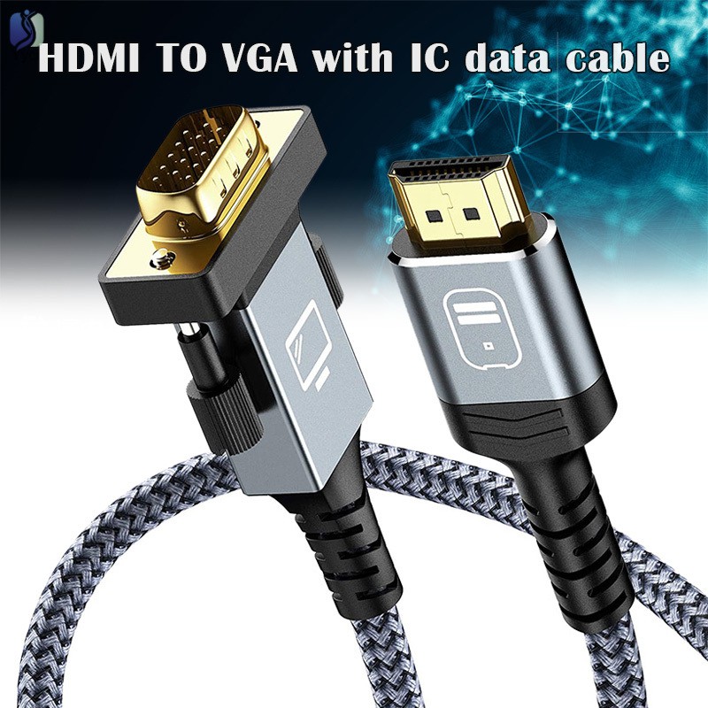 VN Dây Cáp Hdmi Sang Vga Cho Máy Tính