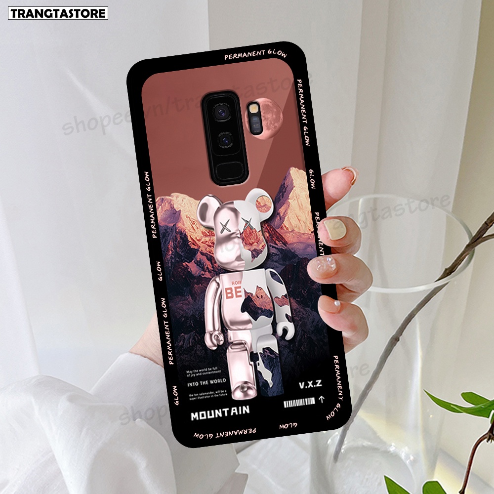 Ốp lưng Samsung S9 / S9 Plus / S9+ in hình gấu Bearbrick,Mountain,xanh,đen,đỏ giá rẻ
