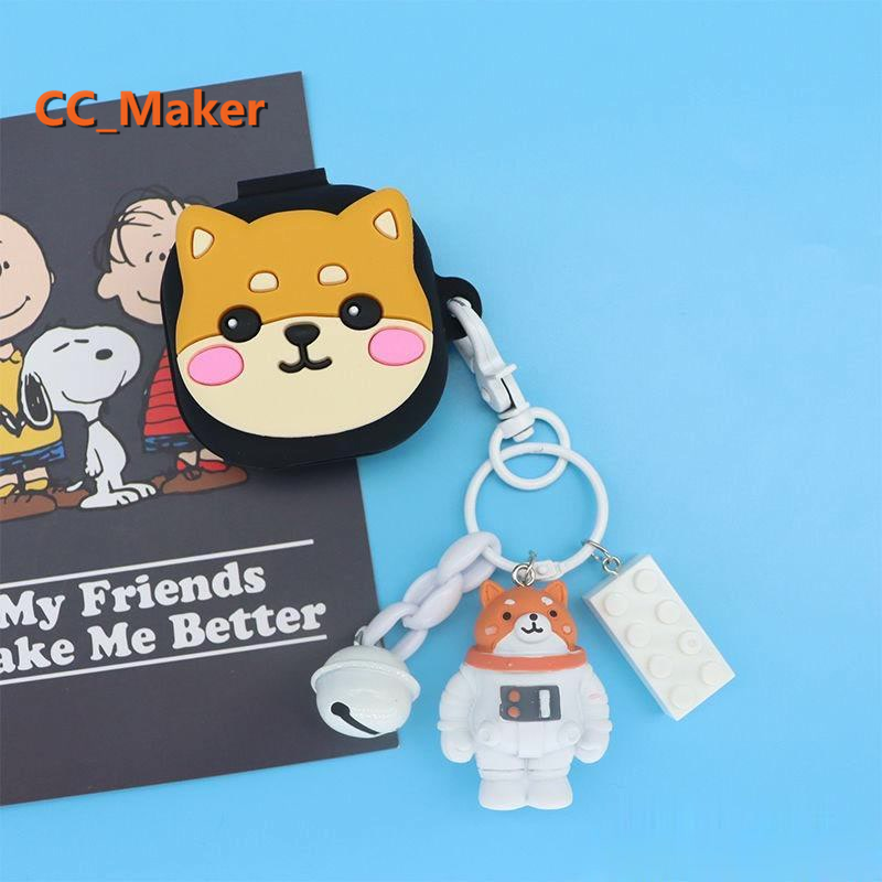 Ốp Lưng Silicon Mềm Có Móc Khóa Hình Thú Đáng Yêu Cho Samsung Galaxy Buds Pro | BigBuy360 - bigbuy360.vn