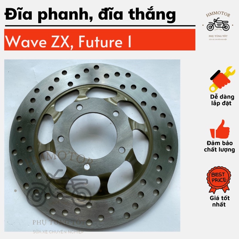 Đĩa phanh dầu (đĩa thắng) Wave ZX, Future 1