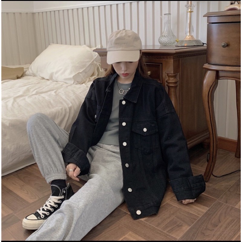 [ TIỀN NÀO CỦA ĐẤY ] ÁO KHOÁC JEANS NỮ FREESIZE PHÙ HỢP CHO NHỮNG BẠN DƯỚI 65kg | BigBuy360 - bigbuy360.vn