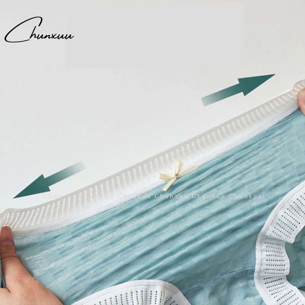 Quần lót nữ Su lạnh cao cấp phối viền ren Chunxuu chất liệu kháng khuẩn tông màu pastel ngọt ngào - QC112