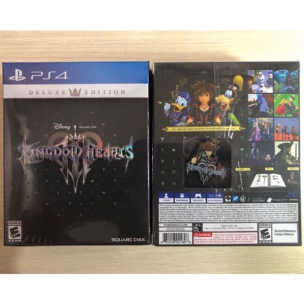 Đĩa Game Ps4 Kingdom Hearts 3 Deluxe Edition Hệ Us