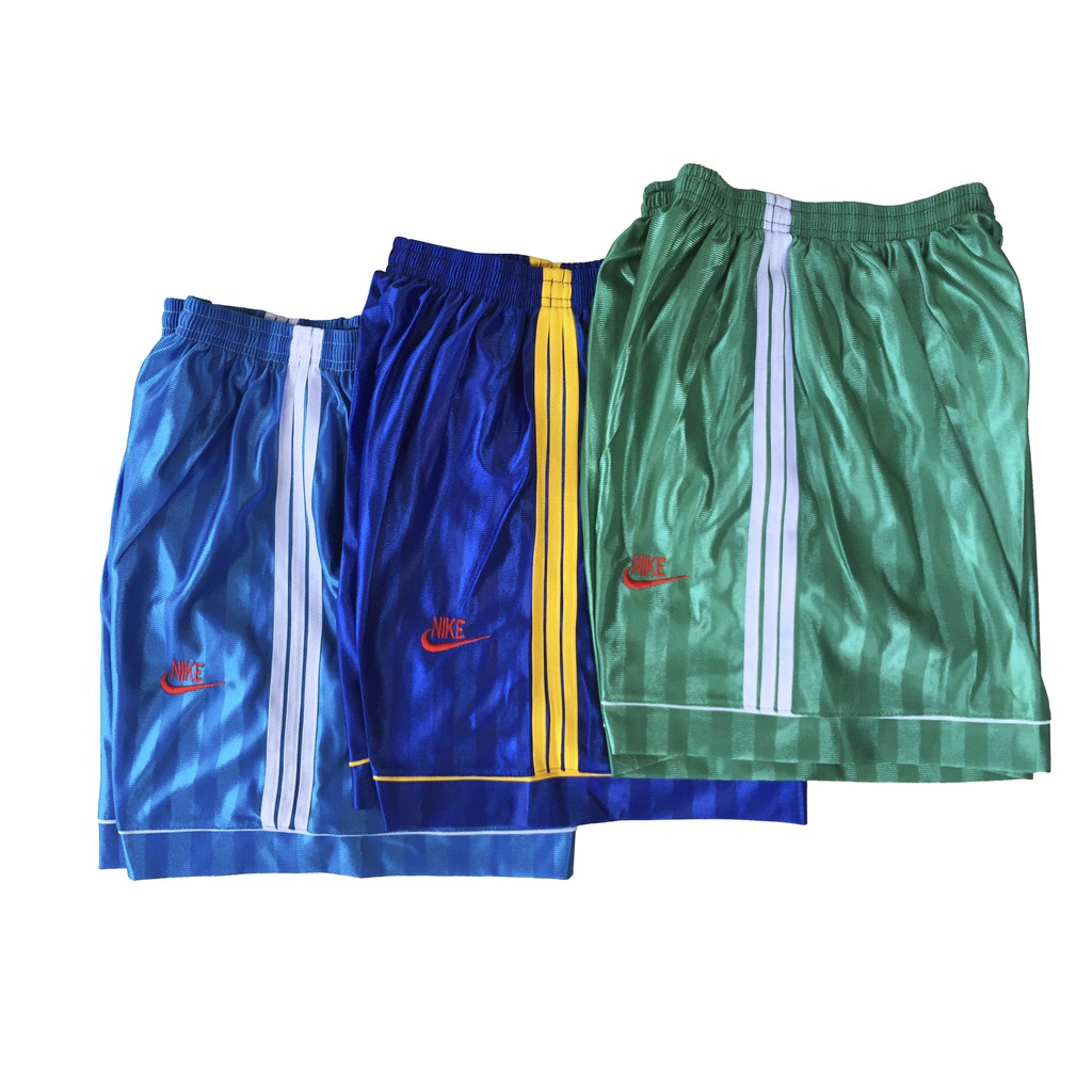 Quần Đùi Nam 3 Sọc Thun Bóng