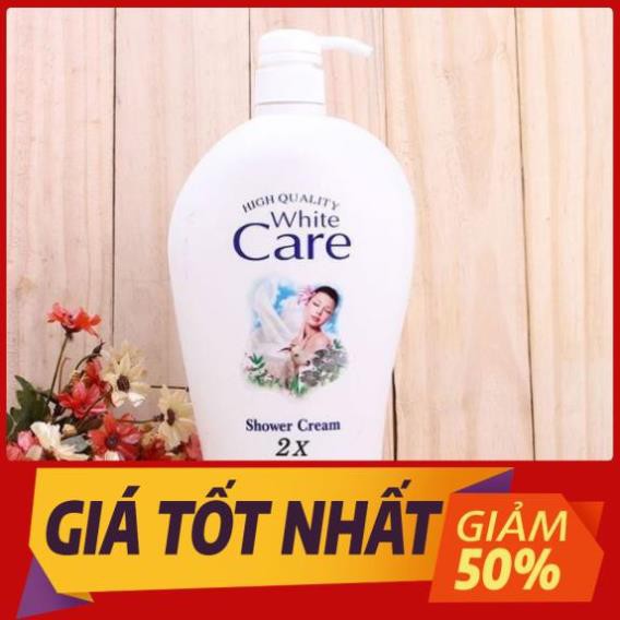 [ HÀNG CHÍNH HÃNG ]Sữa tắm dê White Care trắng mịn 1200ml - Sữa tắm Thái Lan chính hãng.