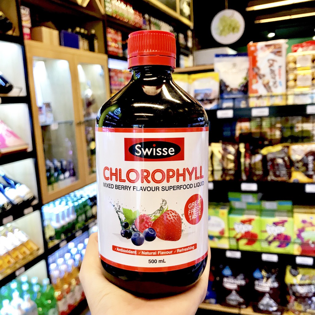 Nước diệp lục Swisse Chlorophyll 500ml | Thế Giới Skin Care