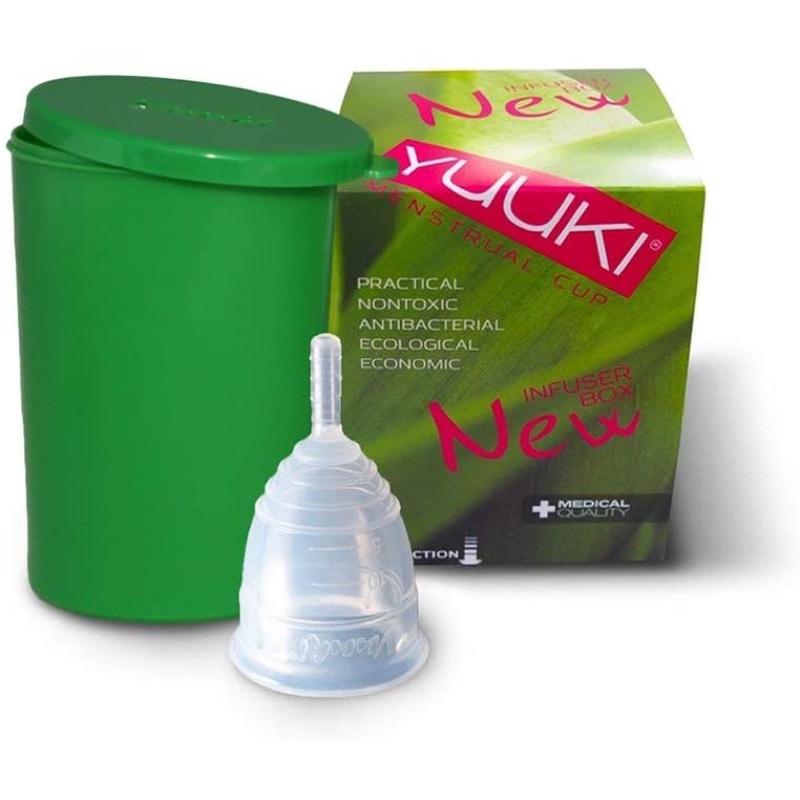 Cốc nguyệt san Yuuki của Séc chính hãng (Kèm cốc tiệt trùng, tặng gel rửa cốc)