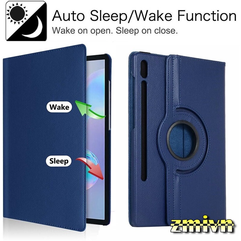 Bao da xoay 360 thông minh Samsung Galaxy Tab S7 FE 12.4 Sm T730 T736