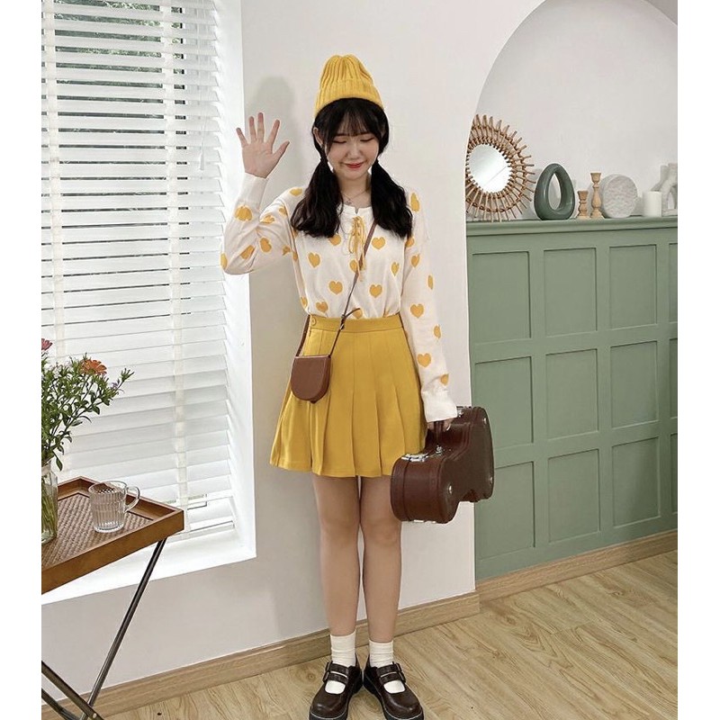 Chân váy tennis ulzzang bigsize