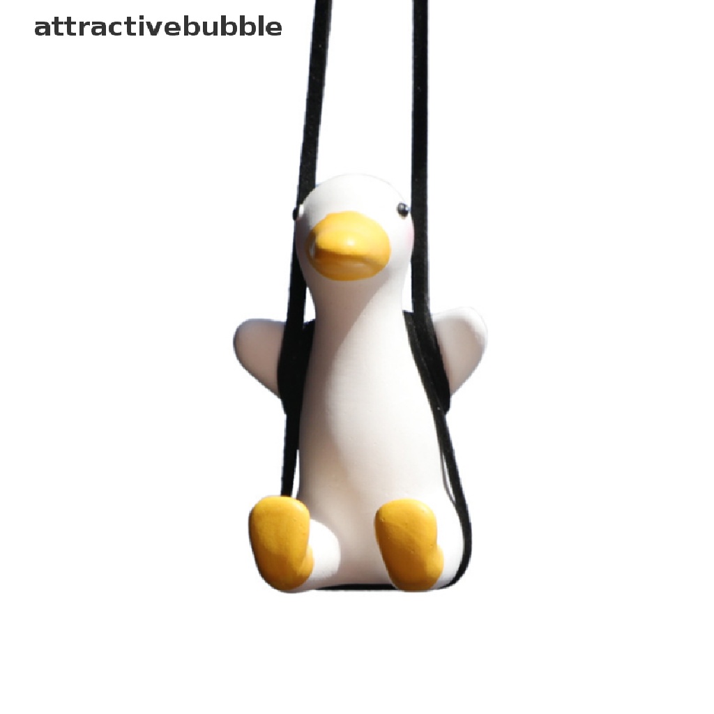 Phụ Kiện Treo Trang Trí Gương Chiếu Hậu Xe Ô Tô Hình Vịt Con Dễ Thương