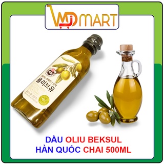 Dầu oliu Beksul Hàn Quốc chai 500ml