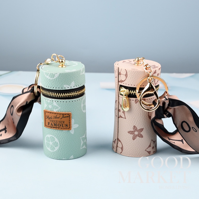 Móc Chìa Khóa Hình Thỏi Son Mini Độc Đáo Cho Nữ