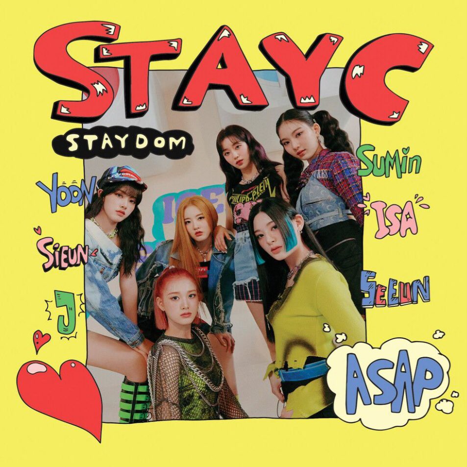 Album nhóm StayC Có sẵn Cửa Hàng Kpop