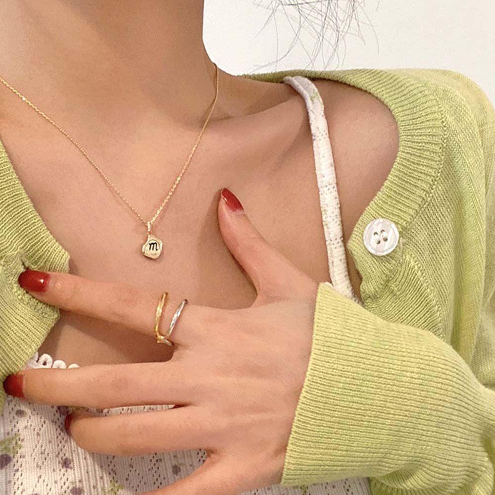 MXGOODS Vòng Cổ Choker Bằng Hợp Kim Dễ Thương Thanh Lịch Phong Cách Hàn Quốc Dành Cho Bạn Nữ