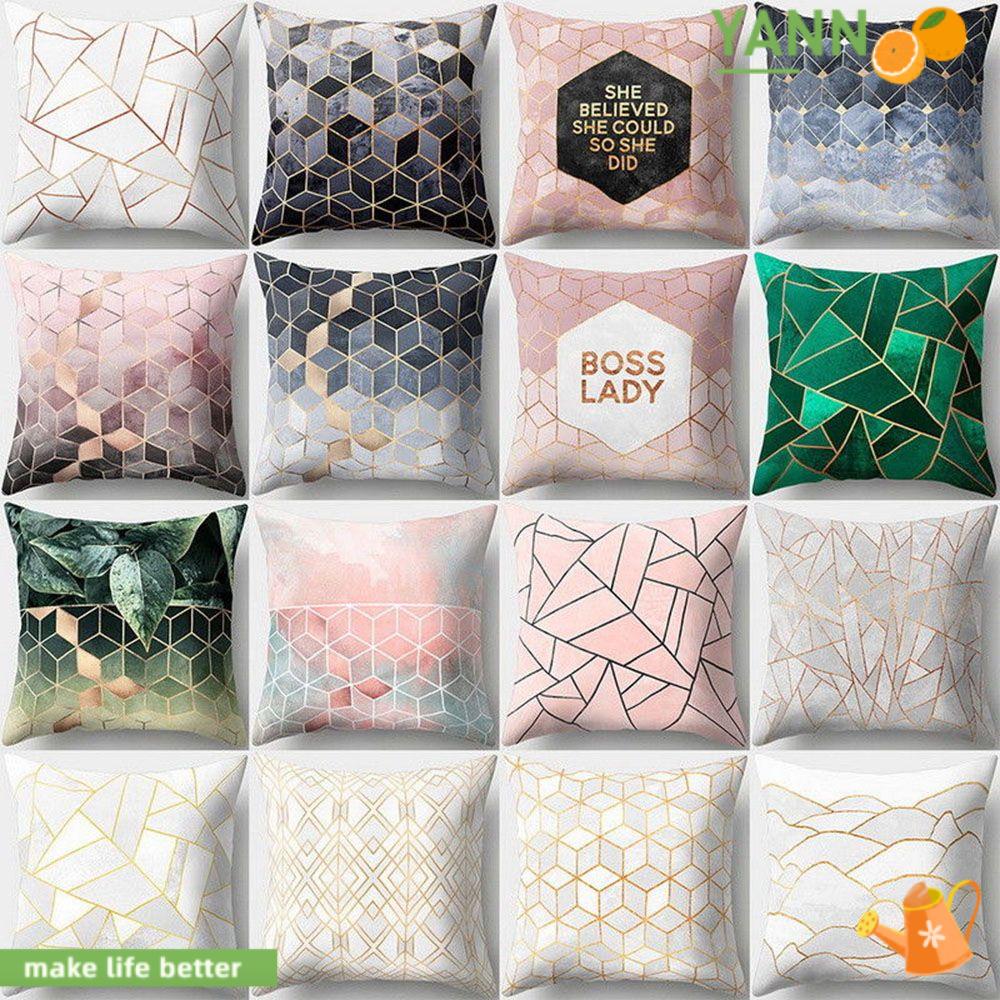 Vỏ Bọc Đệm Ghế Sofa Hình Vuông Bằng Vải Cashmere Mềm Giữ Ấm Mùa Đông|Tỏa Sáng