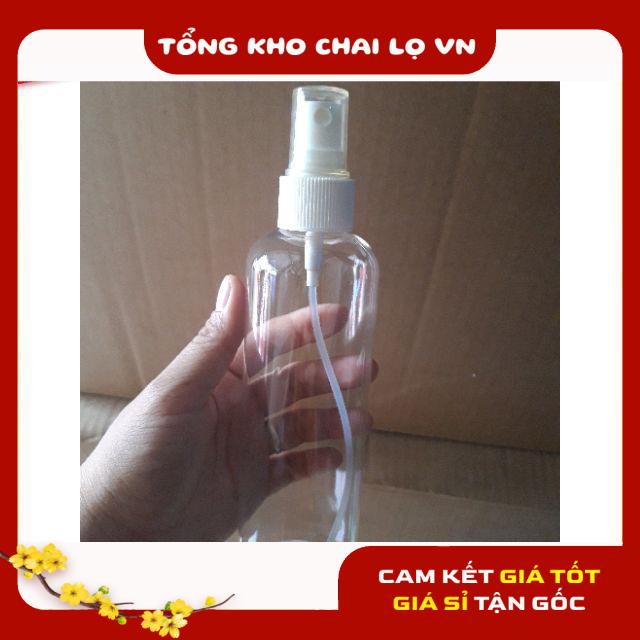 Chai Xịt Phun Sương ❤ SIÊU RẺ ❤ Chai trong xịt phun sương 150ml,200ml,250ml chiết mỹ phẩm , phụ kiện du lịch