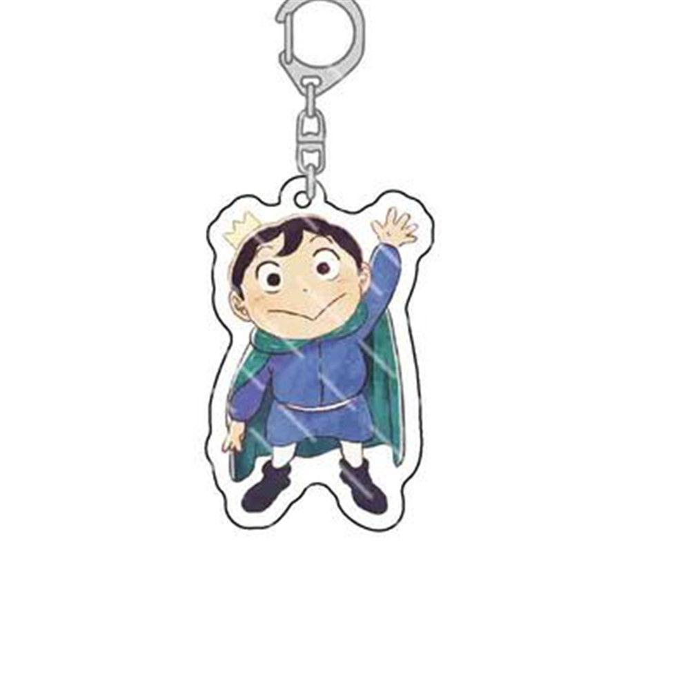 CHOOKEY Móc Khóa Hoạt Hình Poggi Kak Animation Bằng Acrylic Có Thể Điều Chỉnh