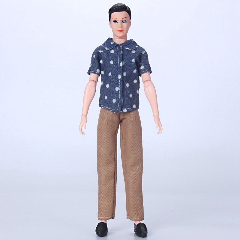 Set 1 Búp Bê Ken 30cm + 1 Giày + 1 Cặp Thời Trang