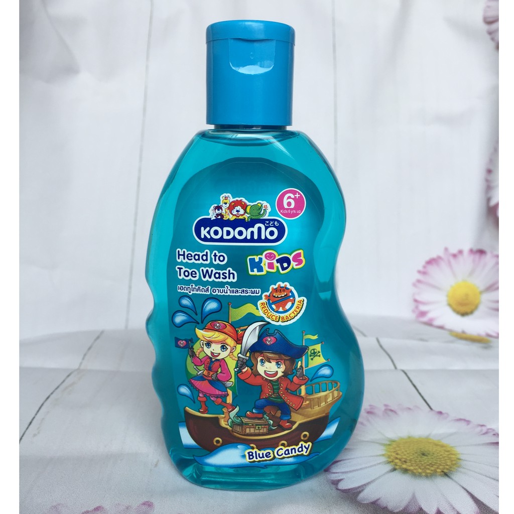 Dầu tắm gội trẻ em Kodomo Blue Candy - 200ml