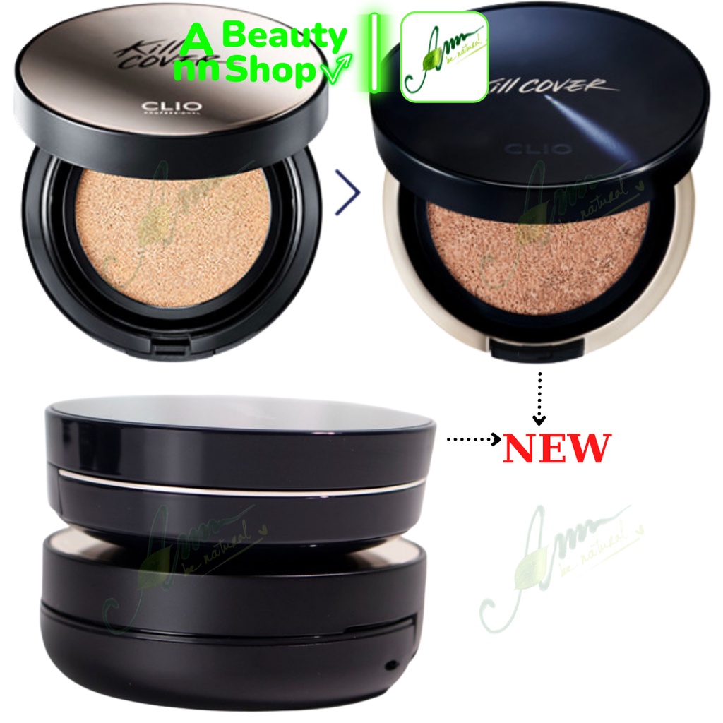 Phấn Nước Clio Kill Cover Founwear Cushion All New SPF50+ PA+++ (1 hộp + 1 lõi) | BigBuy360 - bigbuy360.vn