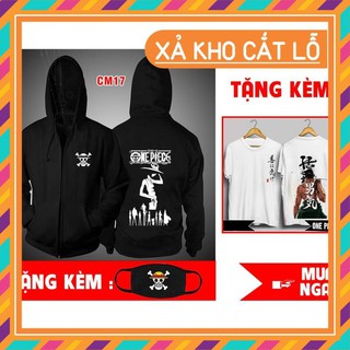 (SALE) [SIÊU RẺ] Áo khoác One Piece RÂU TRẮNG ĐỘC đẹp nhất  rẻ chất lượng