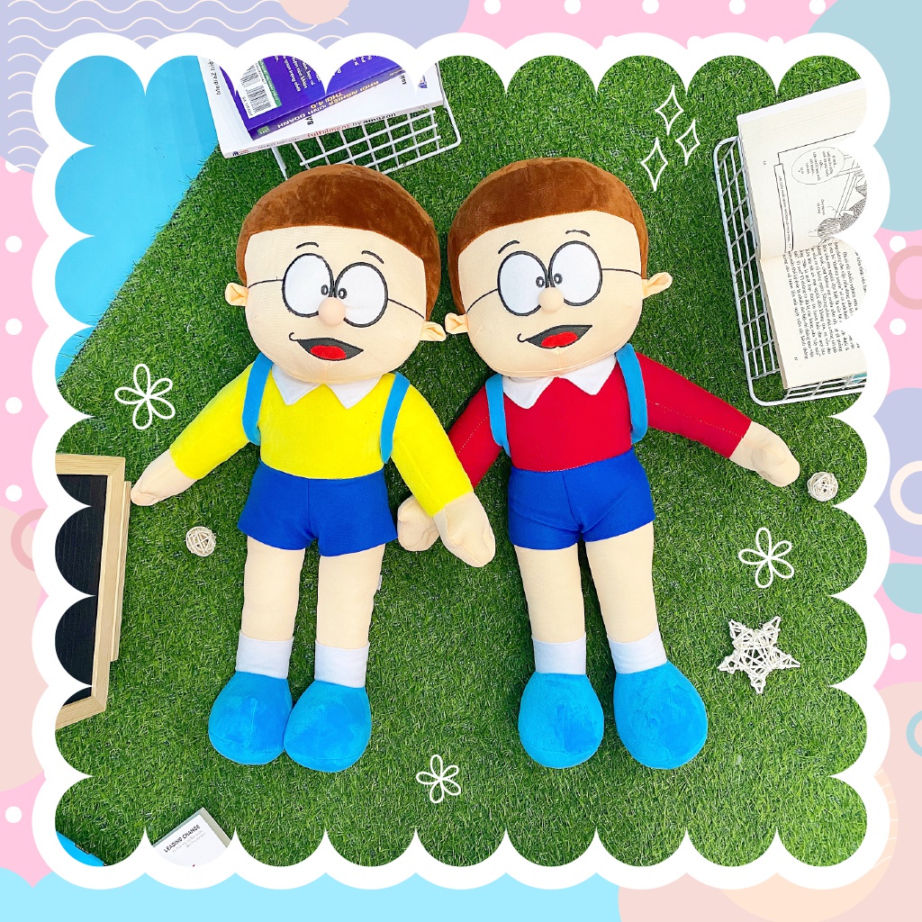Gấu bông Nobita Trong Phim Hoạt Hình Doraemon Cao Cấp Memon