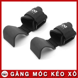 Quấn cổ tay Lifting Straps có móc dẹt 1 bộ
