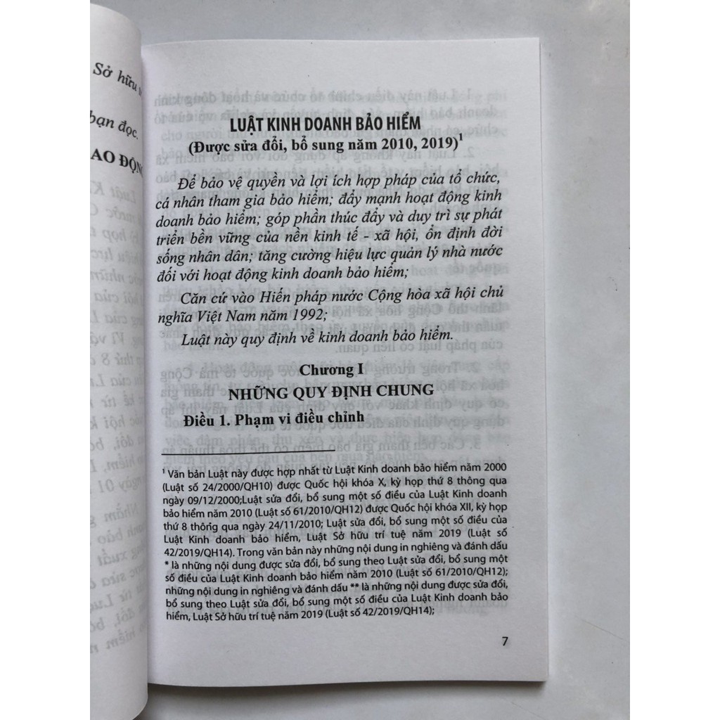 Combo 10 cuốn Sách Luật kinh doanh bảo hiểm - Tái bản 2019 | BigBuy360 - bigbuy360.vn