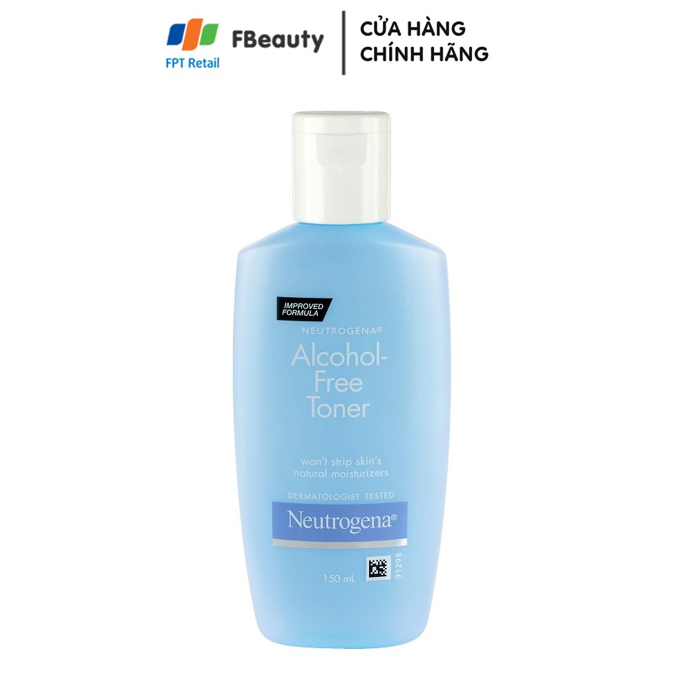 Nước Hoa Hồng Neutrogena Không Chứa Cồn Alcohol Free Toner 150ml