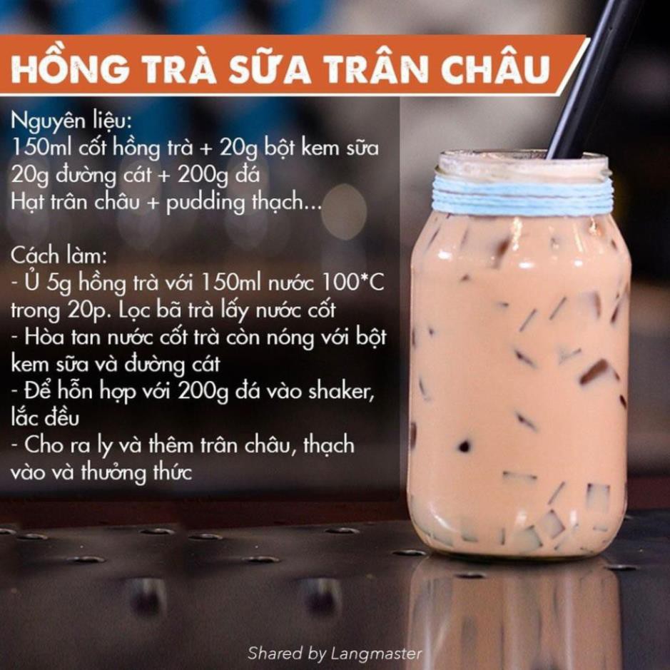 Hồng Trà Túi Lọc Cao Cấp Moya 300g (30 túi x 10gr) - Nguyên Liệu Làm Trà Sữa Hồng Trà Thơm Ngon