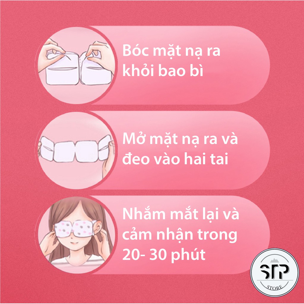 Mặt Nạ Mắt Nóng Yunben - Không Mùi