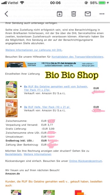 [Date 2022] BỘT NỞ HỮU CƠ 20g RUF ĐỨC - Naturwert - an toàn không chứa Nhôm độc hại | BigBuy360 - bigbuy360.vn