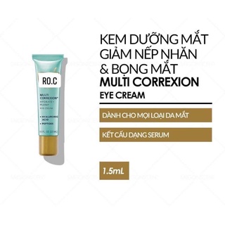 Kem mắt Roc + Tinh chất chống lão hoá