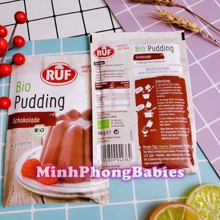 Bột làm bánh Pudding hữu cơ Ruf vị socola/ 46gr
