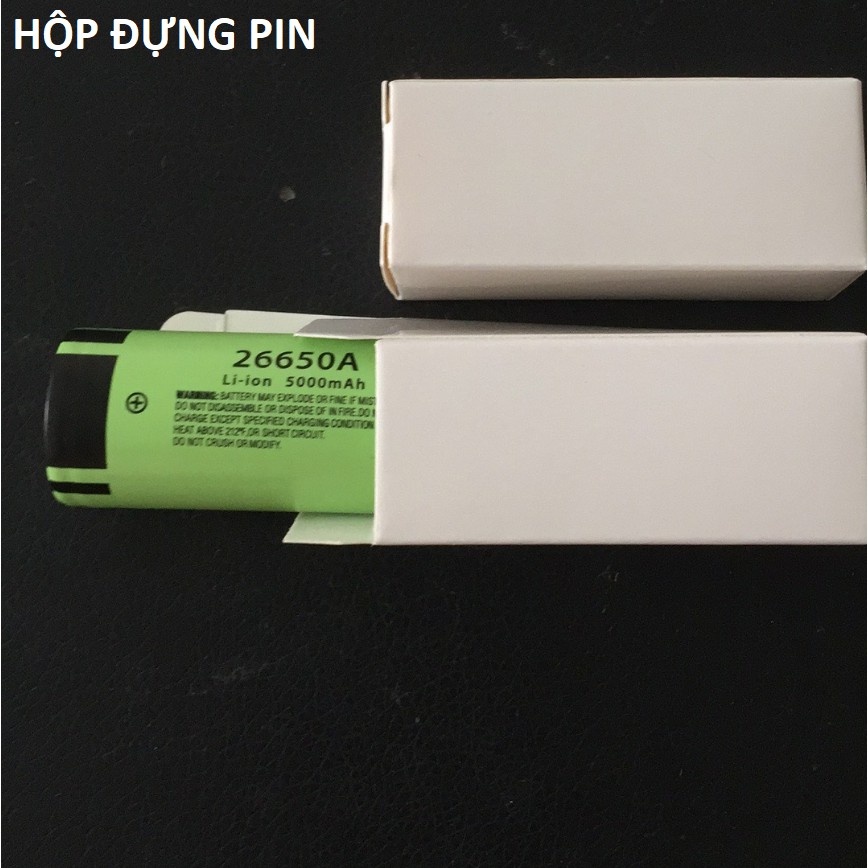 Cell pin 3.7v 26650 5000mah dùng cho sạc dự phòng và thiết bị cầm tay